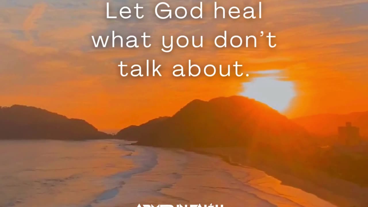 Everything you’re carrying… God already sees.