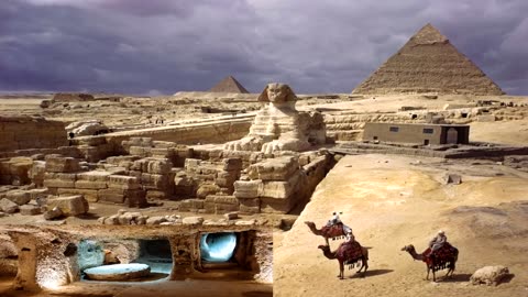 CIUDAD ATLANTE, debajo de las pirámides？