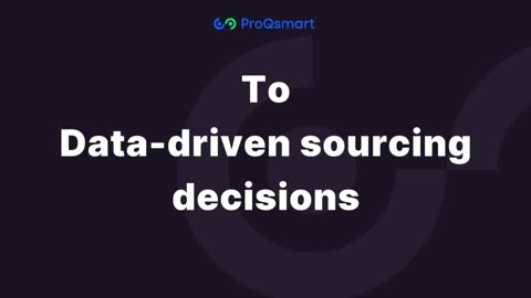 Revolutionize Procurement with ProQsmart E-Sourcing: Find Suppliers Faster & Smarter