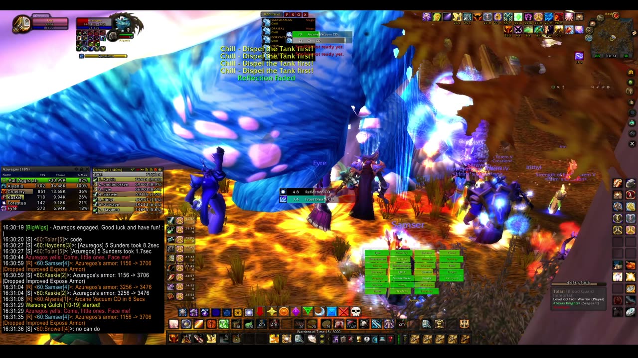 Turtle wow - PUG Azuregos - Paladin POV - 2 July