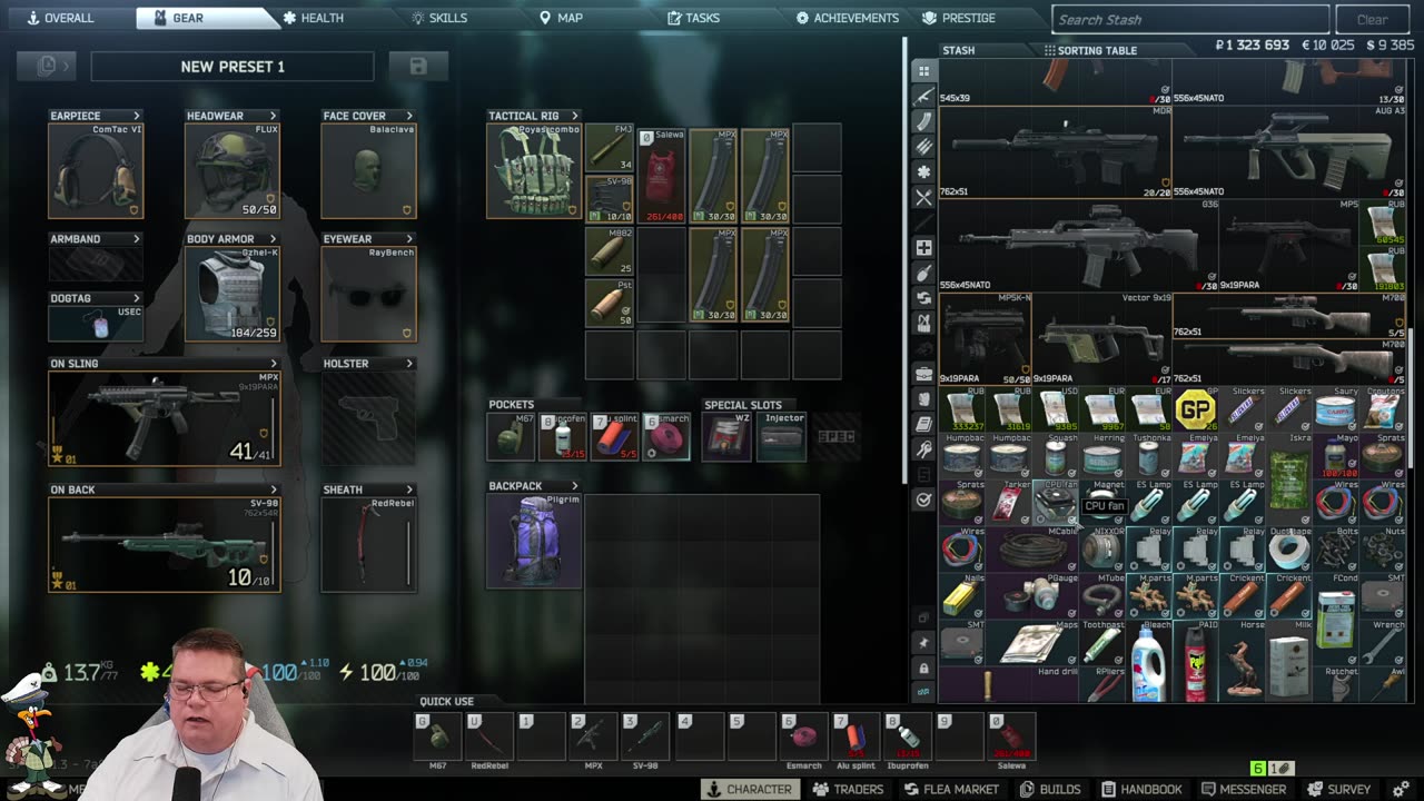 Softcore Tarkov, nothing Hard here