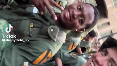 Soldiers are all lined up in DC in VIETNAM-era uniforms for tomorrow’s massive parade.