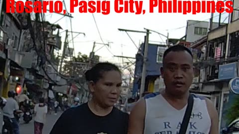 "No Sidewalk, No Problem" Barangay Rosario, Pasig City, Philippines