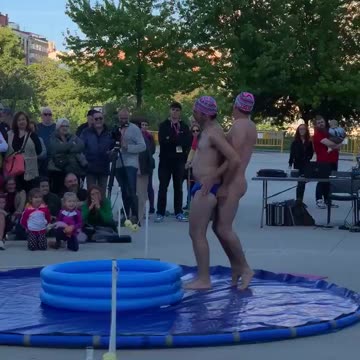 This is socialist Spain. Is it normal for children to have to see this?