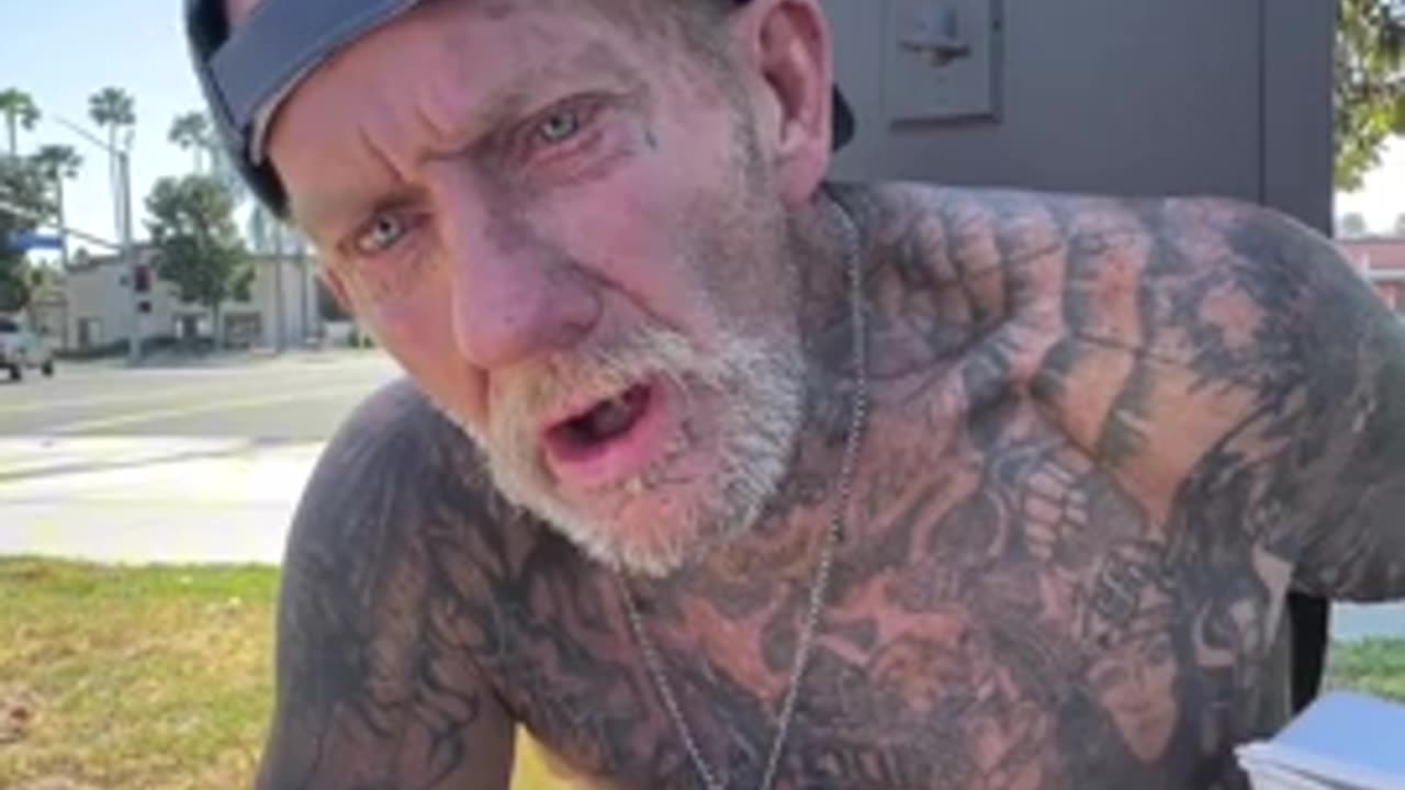 Millionaire blessed homeless who spent more than half of life in prison..