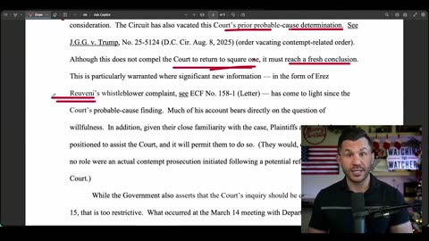 Robert Gouveia Esq. - Trump Files URGENT Petition to STOP Rogue Judge!!