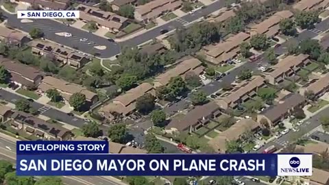 Multiple fatalities after small plane crashes into San Diego neighborhood