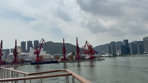 The Shekou bay cruise