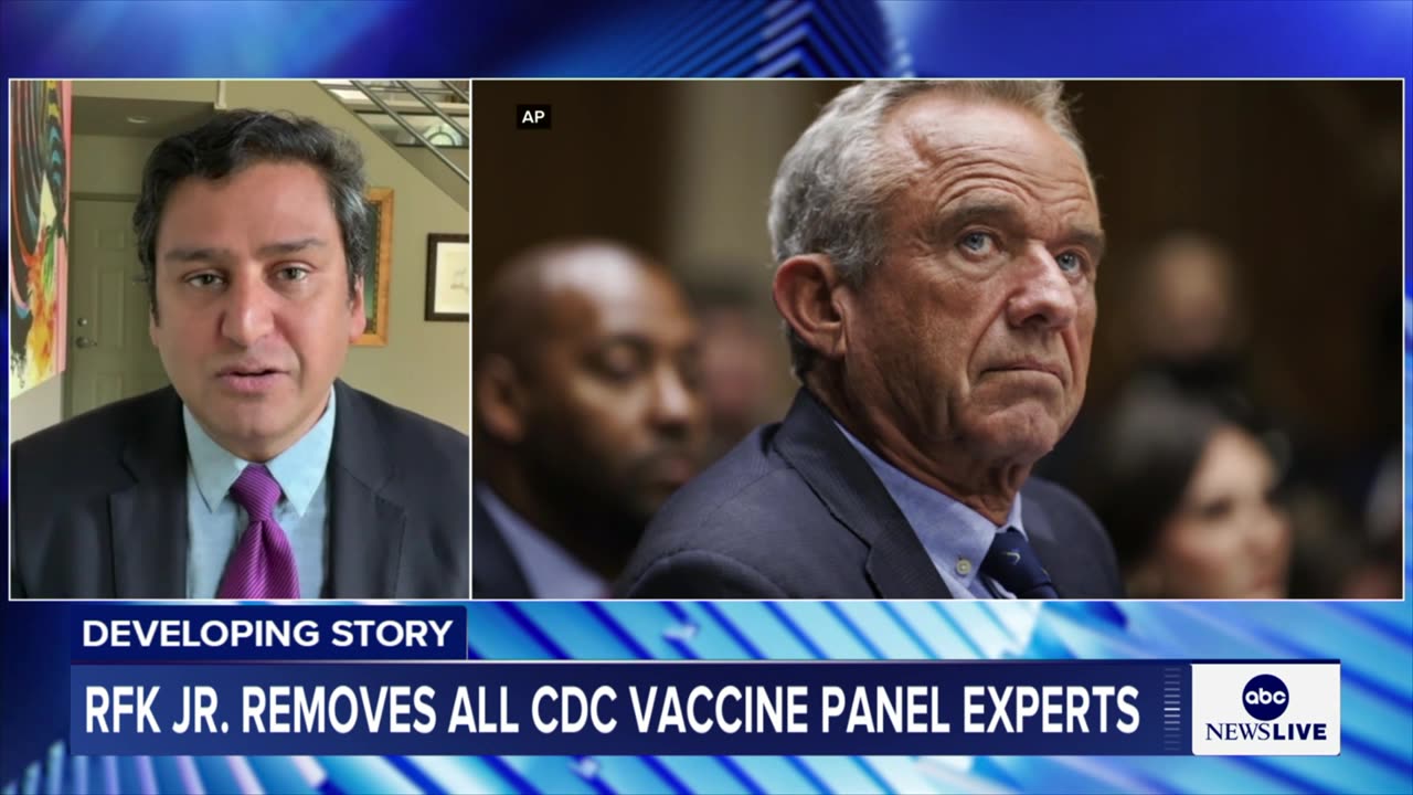 RFK Jr. removes all 17 members of CDC's vaccine advisory committee