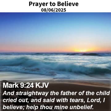 Prayer to Believe #youtubeshorts #grace #jesus #mercy #faith #fyp #trust #bless #love #joy #believe