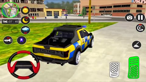 🚓 Real Cop Car Chase Driving Multistorey 3D | Android Gameplay 2025 🎮🔥