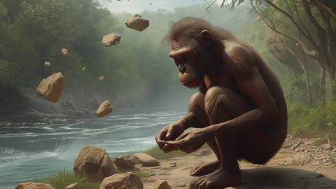 The First Tool (Stone) #history #africa #shorts #neanderthals #archaeology #science #facts