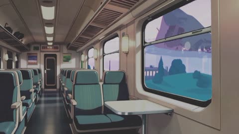 Lofi Train Journey 🚂 | Relaxing Chill Beats for Study, Work & Sleep