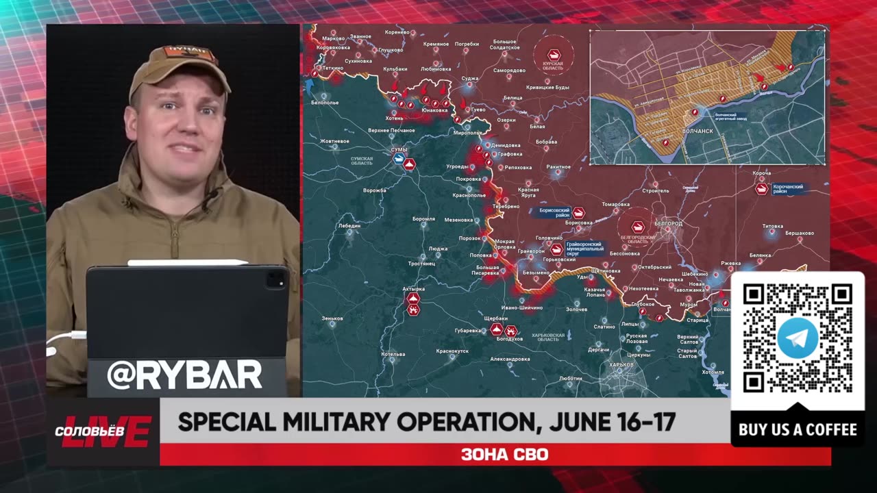 🇷🇺 🏹 🎣 Rybar Live: Special military operation, June 16-17