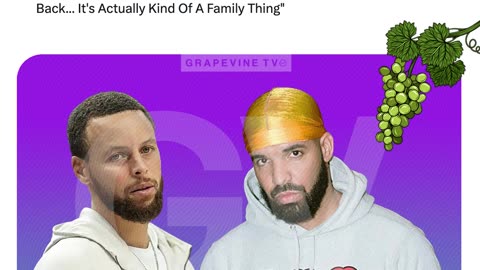 Stephen Curry Speaks On Bond With Drake. "We Go Way Back... It's Actually Kind Of A Family Thing"