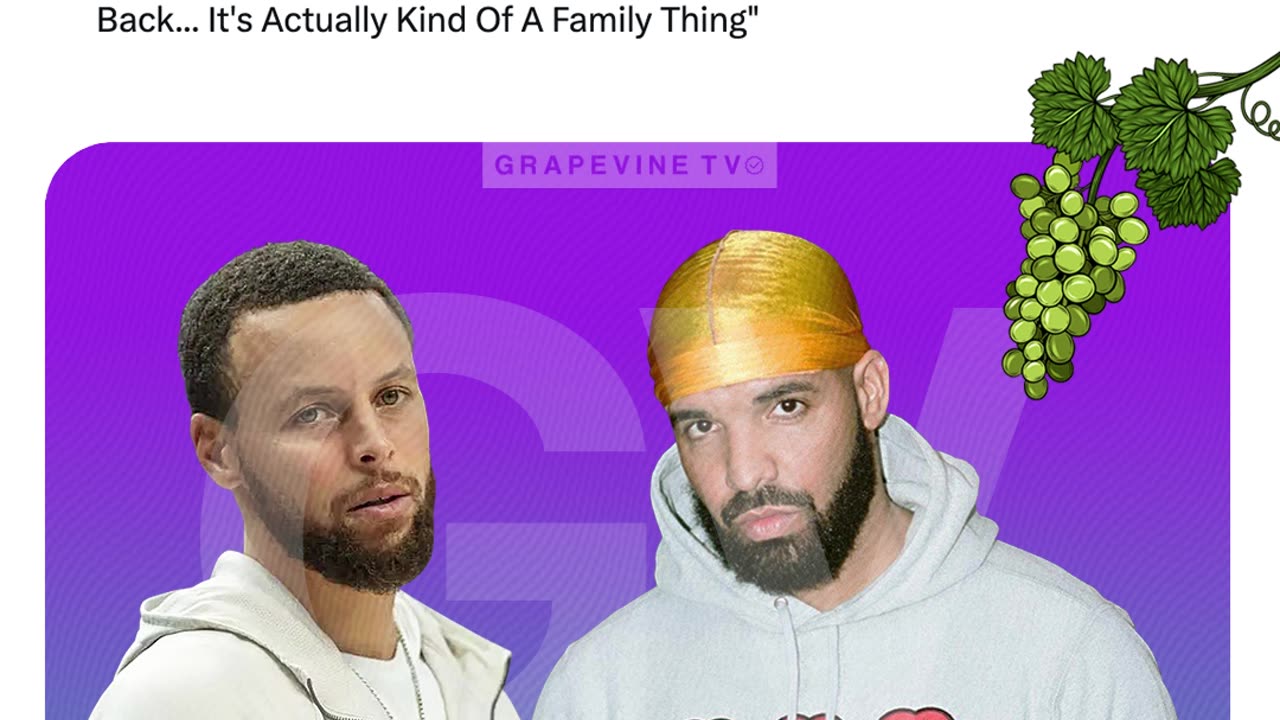 Stephen Curry Speaks On Bond With Drake. "We Go Way Back... It's Actually Kind Of A Family Thing"