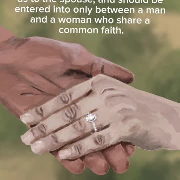 What We Believe 23: Marriage and the Family