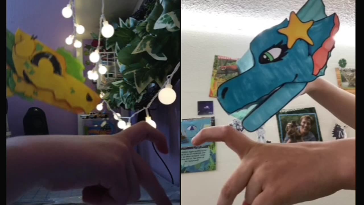 Duet with nugget dragons!!Go follow!!