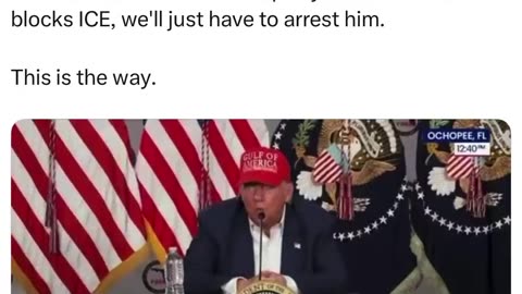 ⚠️⚠️TRUMPS RESPONSE TO MAMDANI SAYING HE WILL BLOCK ICE AGENTS & DEPORTATIONS ⚠️⚠️