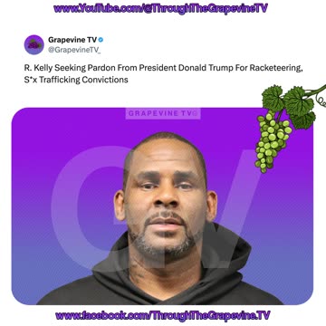 R. Kelly Seeking Pardon From President Donald Trump For Racketeering, S*x Trafficking Convictions