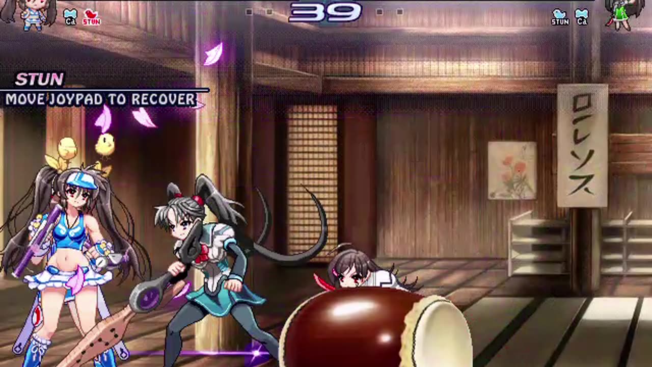 Eri's Team vs Saki's Team