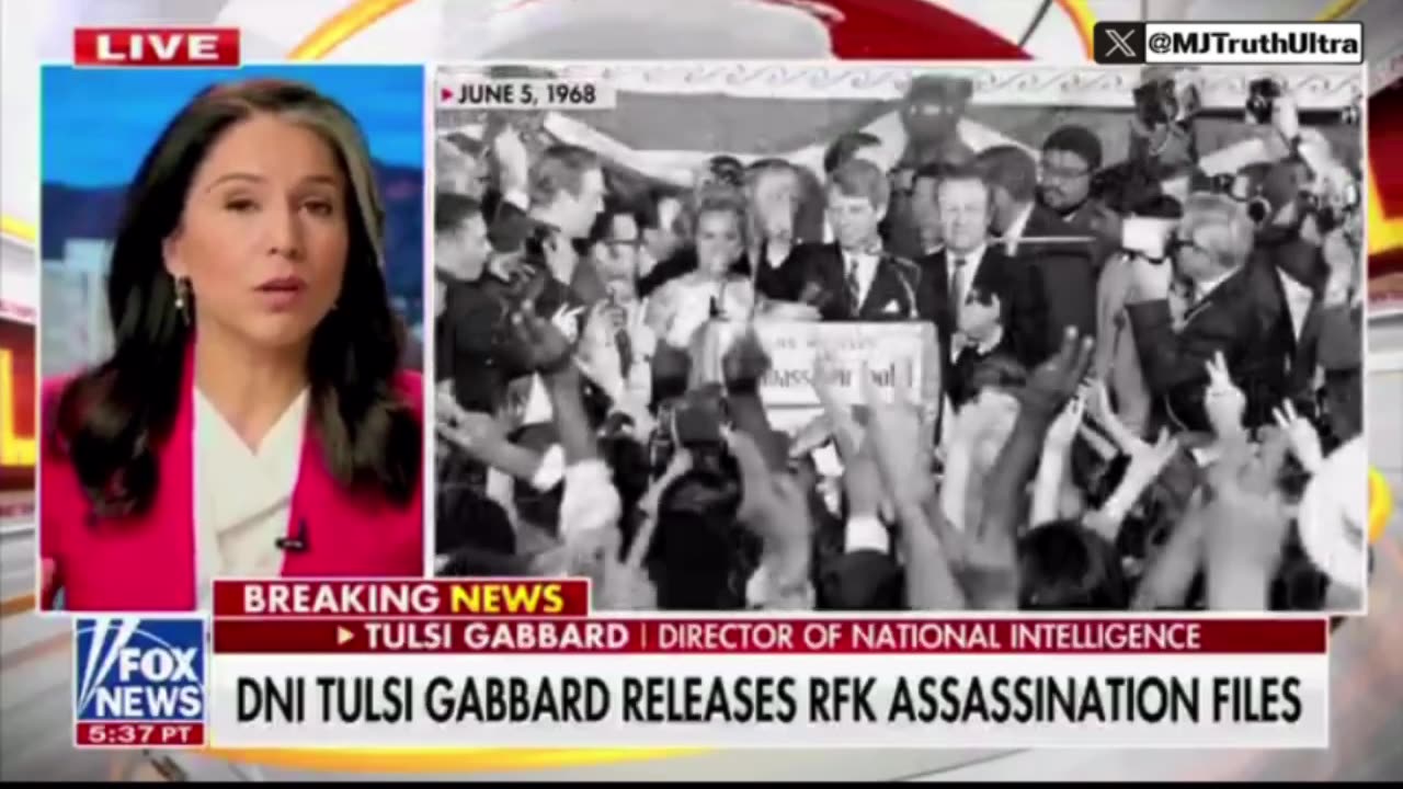 Tulsi Gabbard Just Released the RFK Files, 50,000+ Never before seen files