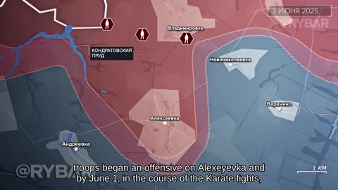 🇷🇺 🏹 🎣 Rybar’s Analysis: Advancement to Pisarevka and Battles near Yunakovka