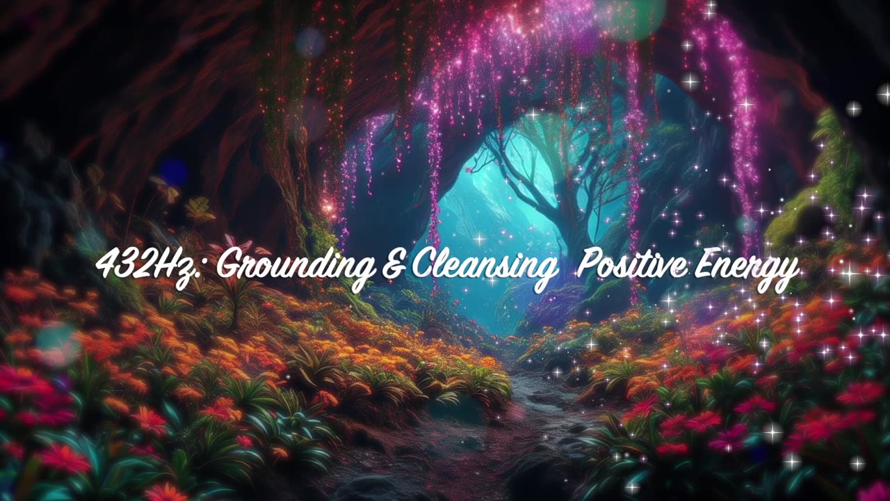 432Hz Grounding & Cleansing Positive Energy; Soul, Mind & Spirit Healing Energy