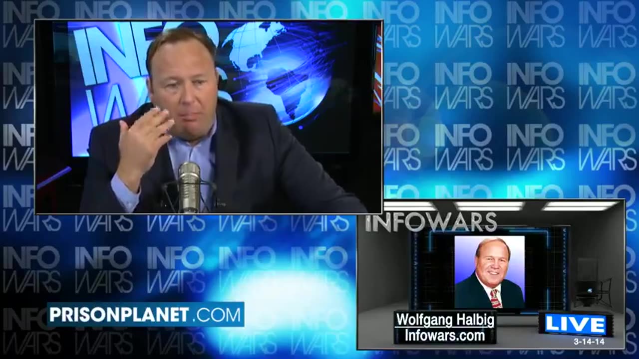 (March 14th 2014) Alex Jones interviews investigator Wolfgang Halbig about the SANDY HOOK HOAX.
