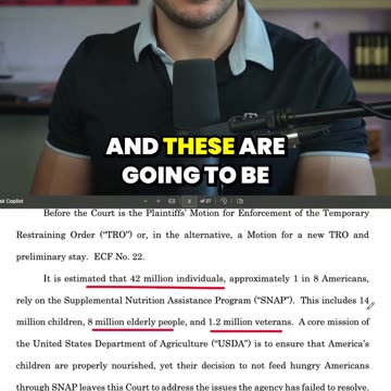 Judge FORCES Trump to Pay Millions or Let 42 Million Go Hungry