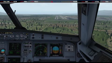 Landing in Salt Lake City (KSLC)