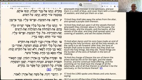 Parasha B'midbar: Numbers 1:1-4:20