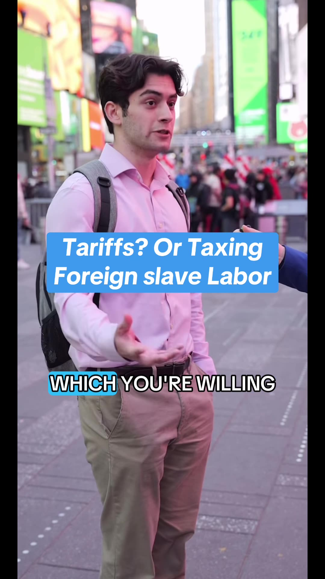 Tariffs? Or Taxing Foreign slave Labor