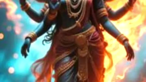 Kali is a fierce and powerful Hindu goddess