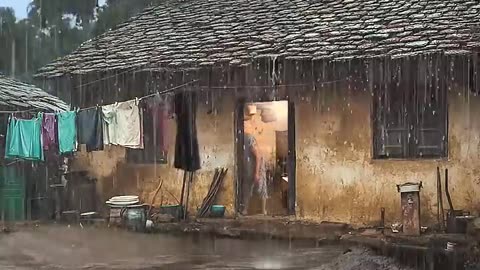 Rain Sounds for Sleeping Heavy Rain and Thunderstorm Sounds for Sleeping