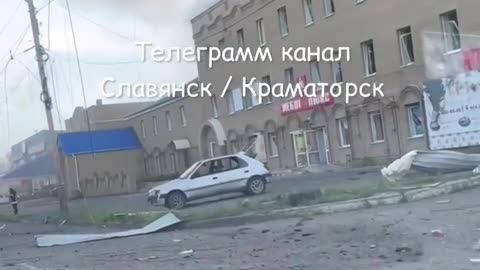 🔥🏙️ Ukraine Russia War | Massive Fire Erupts in Slovyansk, Donetsk Oblast | RCF