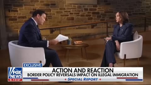 Kamala Harris, the vice president, grilled on