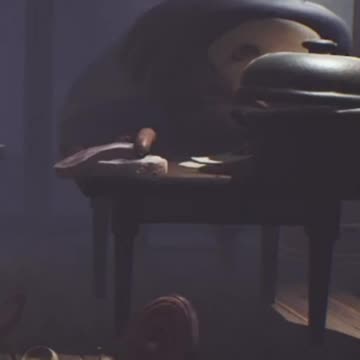 the fat guy killed me with a table...i didn't expect that.#gaming #fear #dead #funny #crazy #creepy