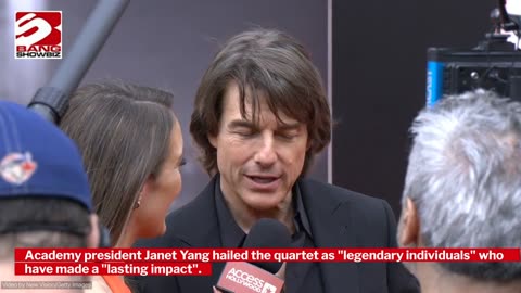 Tom Cruise is to receive an honorary Oscar