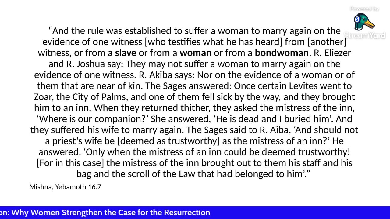 The Scandal of the Resurrection: Why Women Strengthen the Case for the Resurrection
