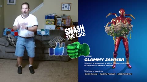 FFG Dance Fortnite Emotes Clammy Jammer