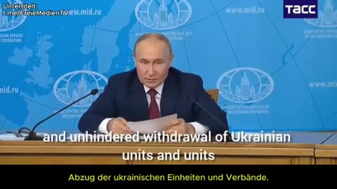 Russia will declare a ceasefire “literally the same minute.”