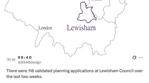 Lewisham, London Planning Application Numbers