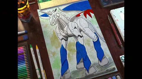 White Foal Timelapse