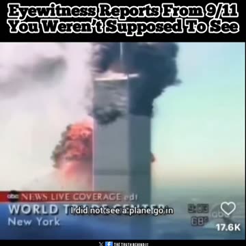 Eyewitness reports from 9/11 you weren't supposed to see