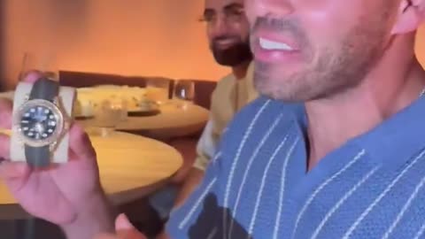 Drake gifts Kyle from NELK a $200,000Rolex for his birthday in London 🤯