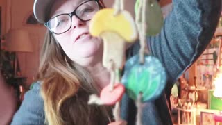 DIY AIR DRY CLAY WINDCHIMES