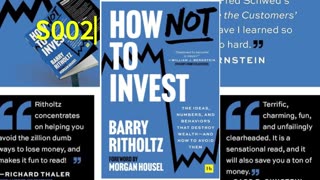 How Not To Invest 002 Barry Ritholtz 2025 Audio/Video Book S002