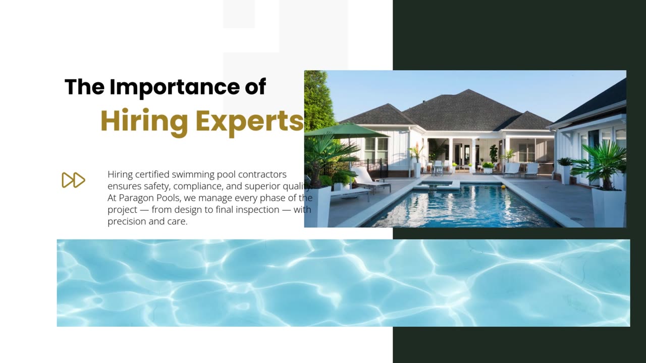 Expert Swimming Pool Contractors – Paragon Pools