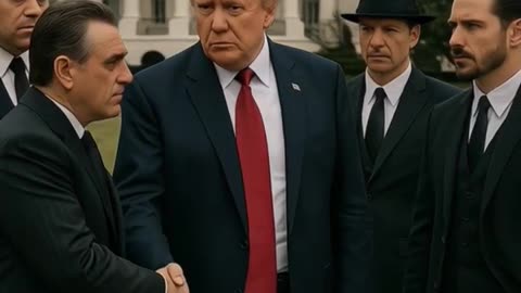 Donald Trump with Mafia Gang